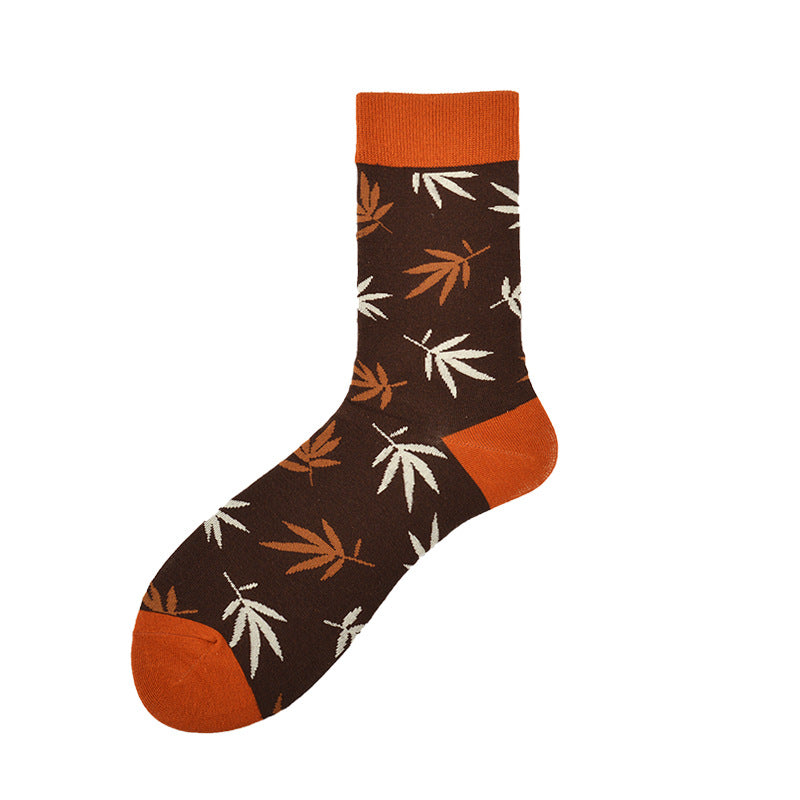 Creative Couple Cotton Mid-high Socks