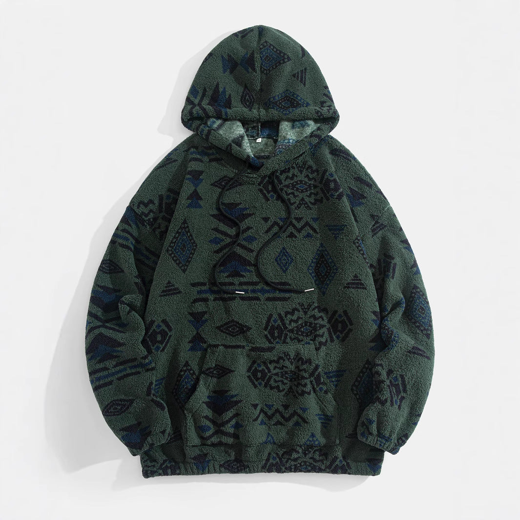 Men's And Women's Hoodie Ethnic Style