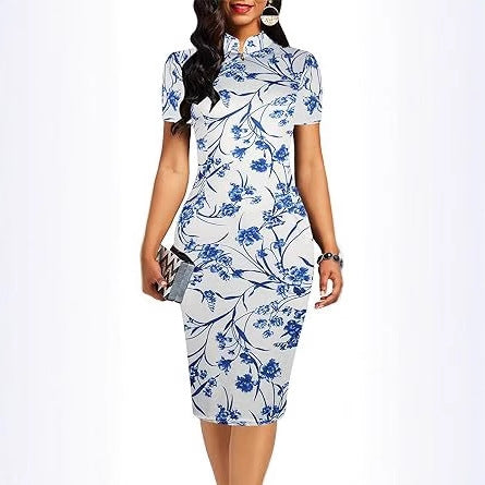 Women's Stylish Minimalist Vintage Design Womens Dress
