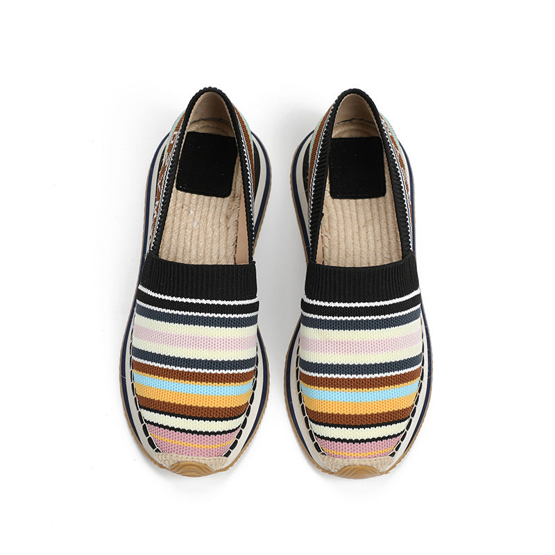 Womens Cotton And Linen Korean Casual Shoes