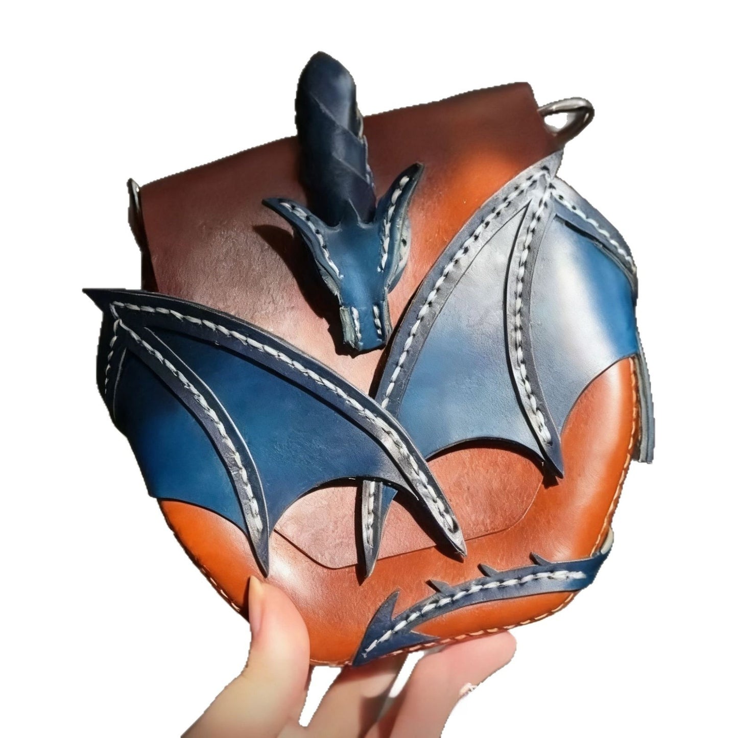 Magic Dragon Dragon Wing Patchwork Contrasting Color Design Multi-Color Optional Shoulder Crossbody Bag