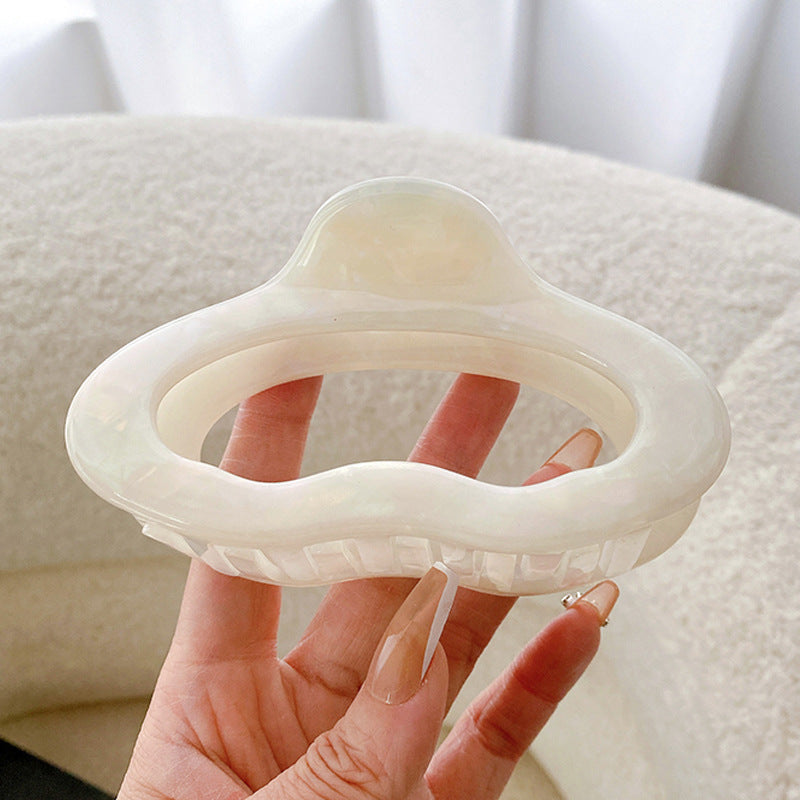 Ornament 4mm Thickened Cellulose Acetate Sheet Grip Barrettes