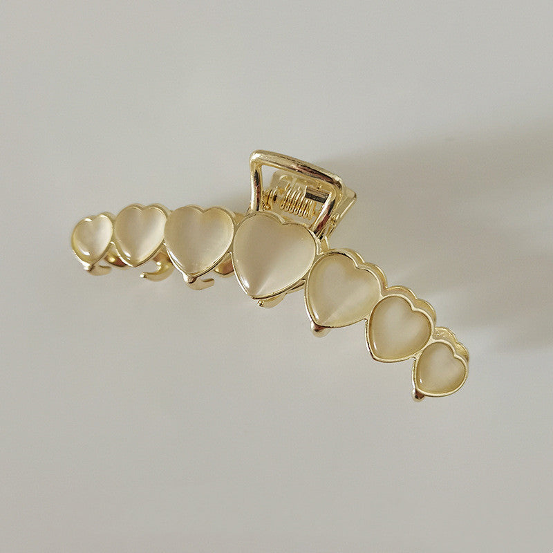 Temperament Large Metal Catch Clip Fashion Wild Shark Hairpin Hairpin