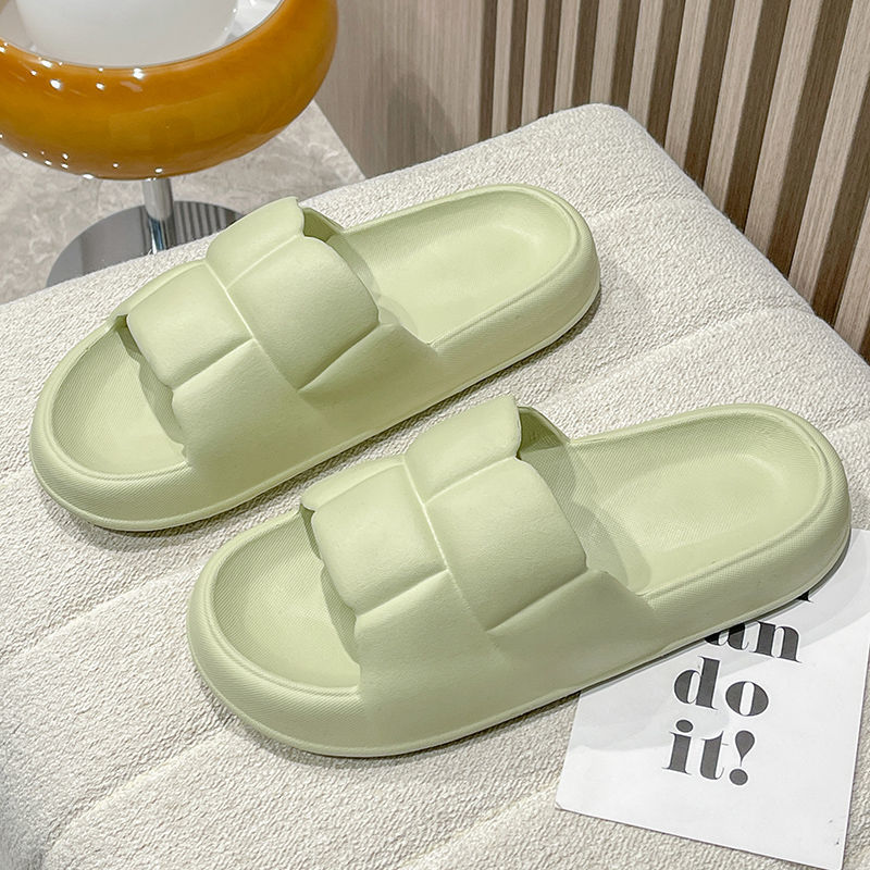 Non-slip Thick Bottom Home Couple Sandals And Slippers