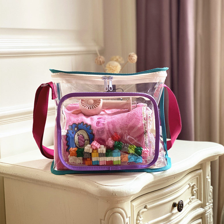 INS Street Shooting Outdoor Snack Toys Transparent Beach Bag