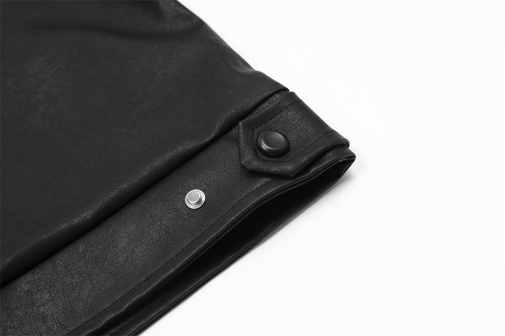 Fashion Personality Biker's Leather Jacket Men