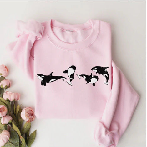 Men's And Women's Hooded Pullover Sweater