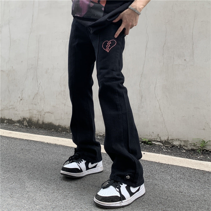 Men's Loose Straight Wide Leg Pants