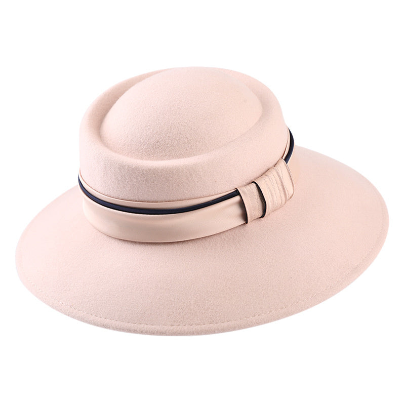 Women's Fashion Hepburn Style Autumn Warm Pot Hat