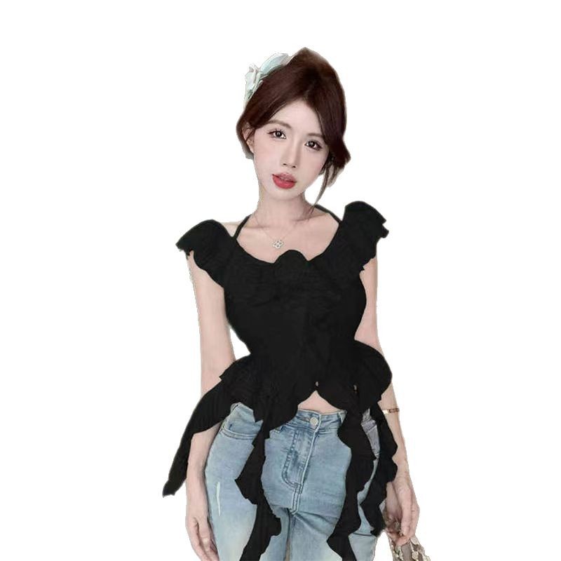 Womens SassySexyFigure-flattering Off-shoulder Top