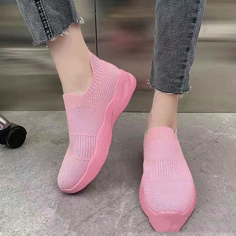 Large Size Fly Woven Mesh Breathable Socks And Shoes