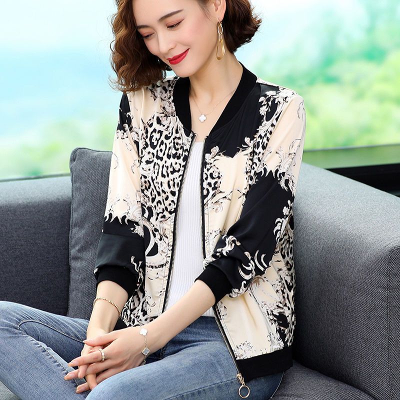 Women's Summer Lightweight Breathable Loose Plus Size Chiffon Fashion Jacket