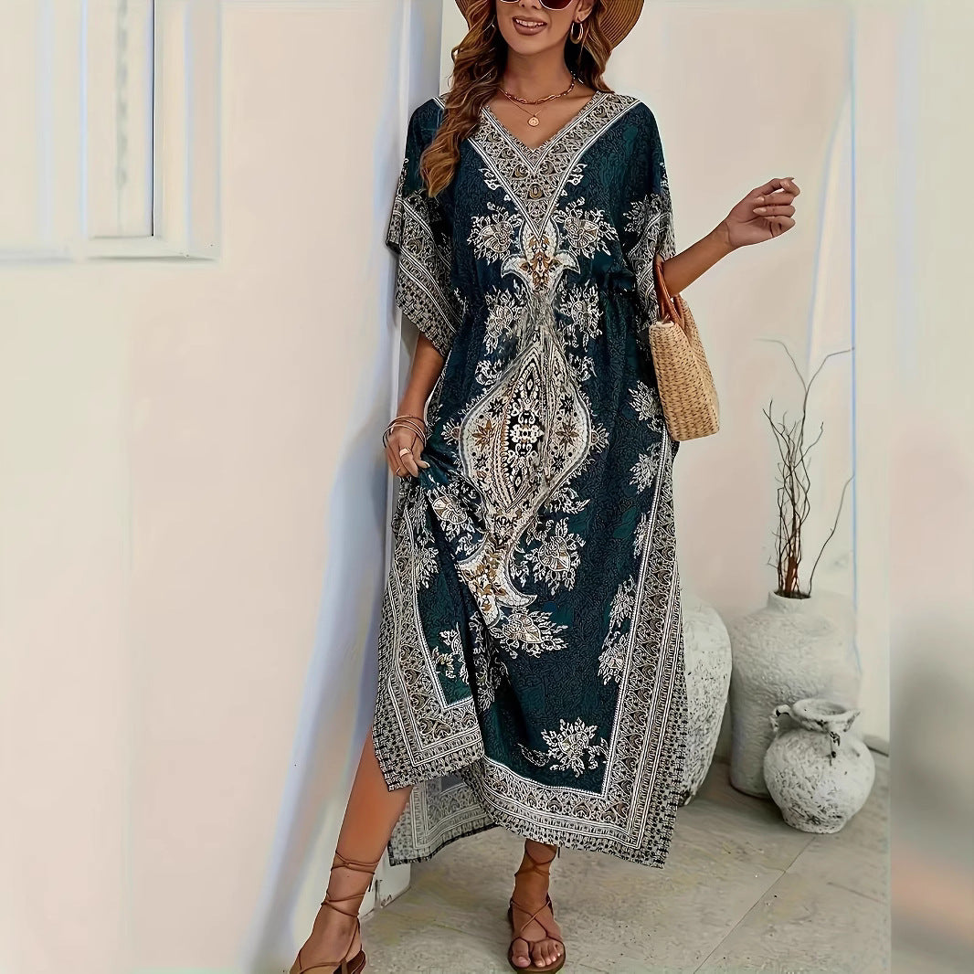 Exotic-style Loose-fitting Bikini Sun-protective Cover-up