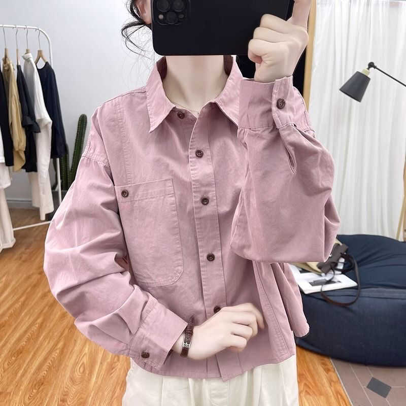 Retro Long-sleeved Women's Versatile Top