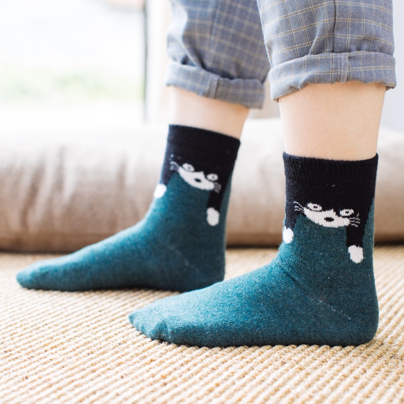 Women's Socks Women's Warm Thickened Rabbit Wool