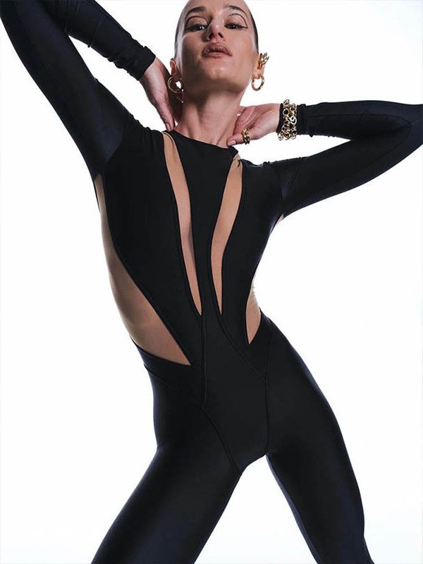 Women's Round Neck Long-sleeve Color Trend