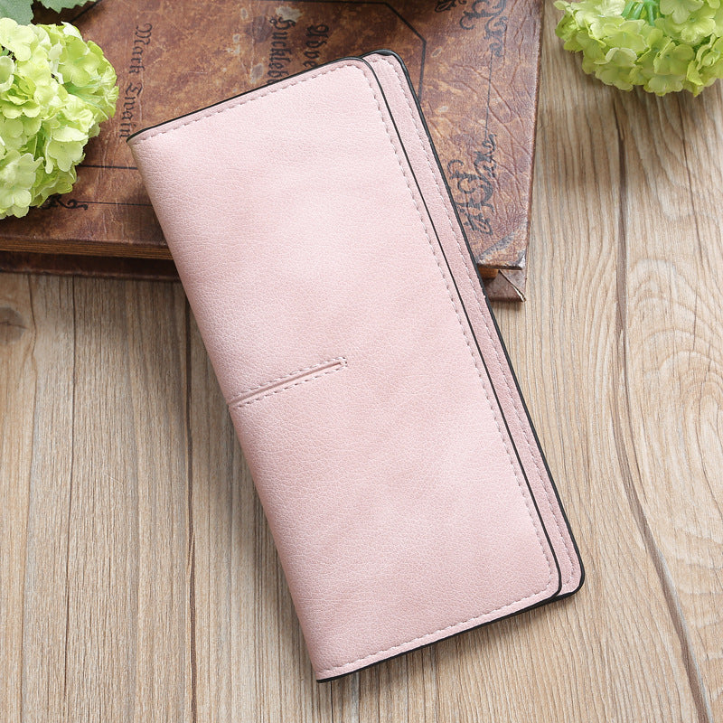 Female Multifunctional Simple Long Student Purse