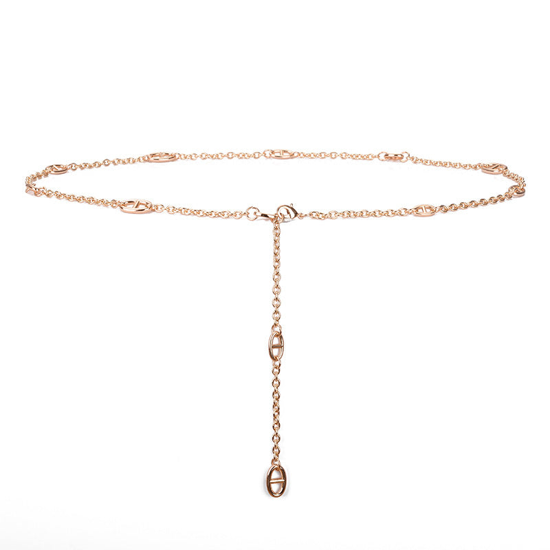 Women's Skirt Decorative Chain Fashion Belt