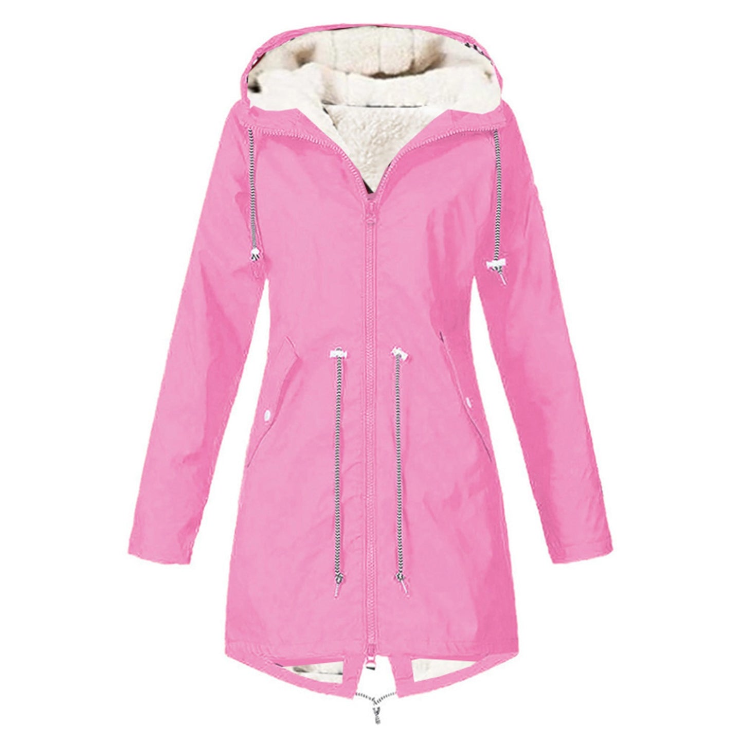 Sports Vandtæt Jakke Plus Size Bomuldsvatterede Tøj Fleeceforet