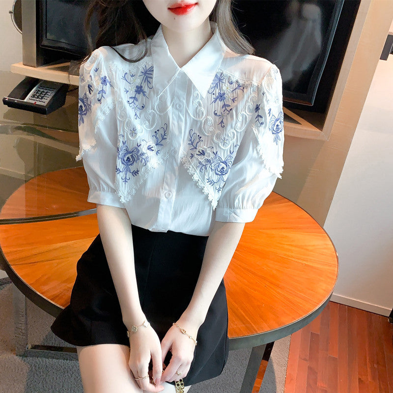 Design Sense Niche Everything With Simple Small Shirt