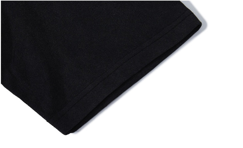 Fashion Brand Letter Character Printed Round Neck Short Sleeve