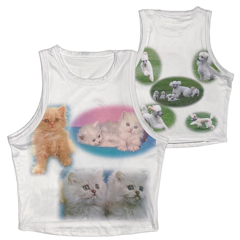 Cute Loose Casual Stretch Bottoming Vest