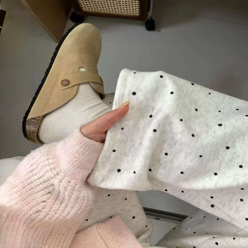 Loose Slim Straight Wide-leg Casual Pants