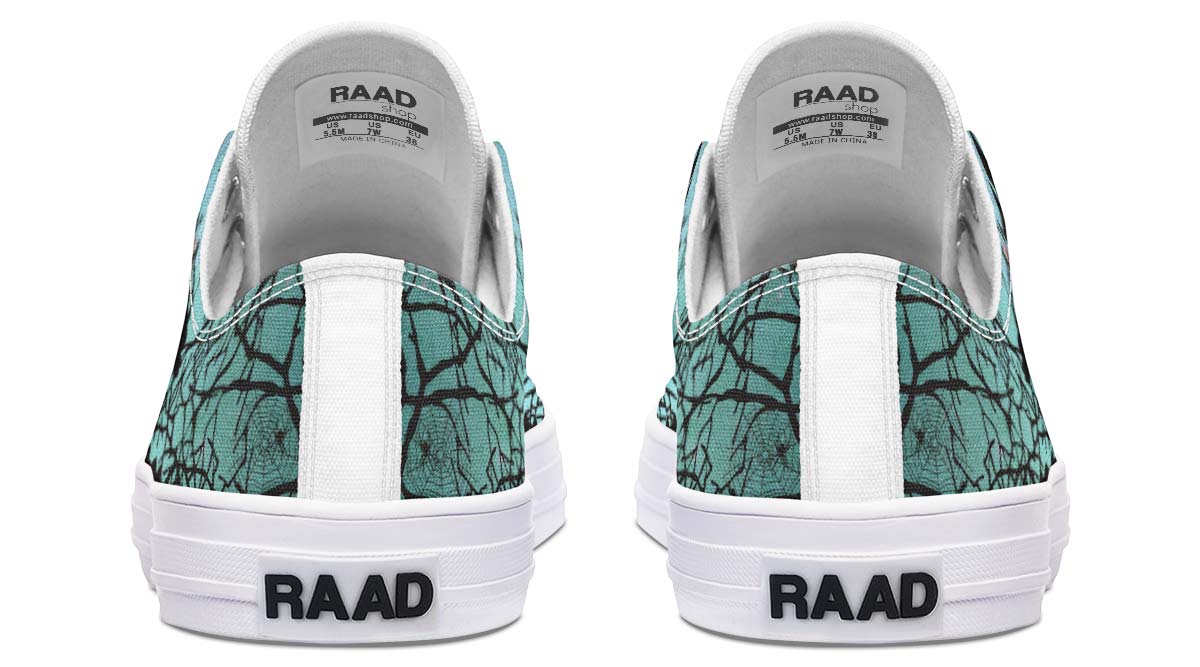 Fashion Print Couple Low-Top Canvas Shoes