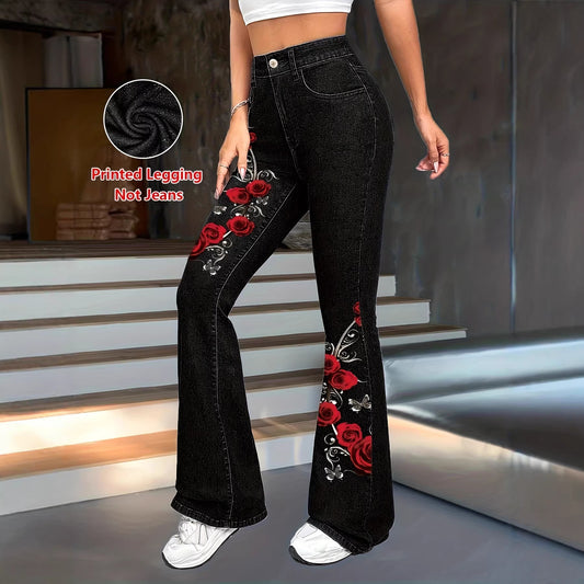 Flared Trousers Versatile Casual And Wide-leg