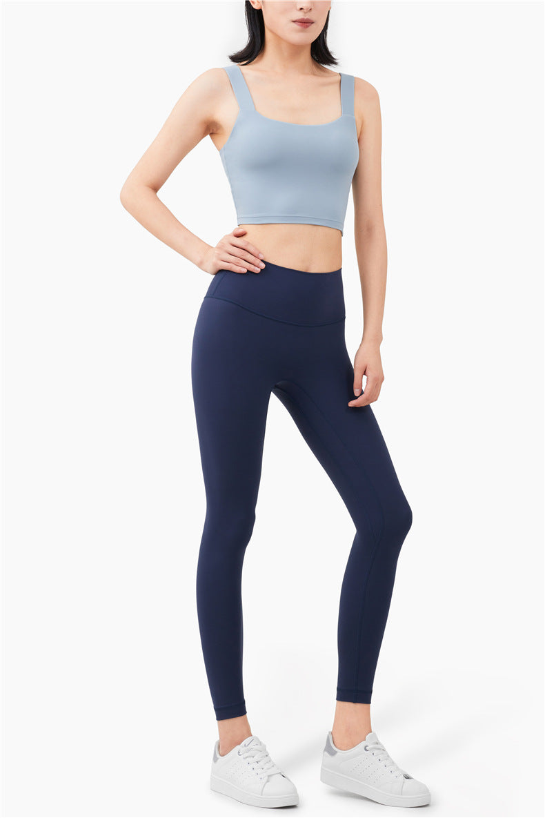 Mild Support High Waist Sculpting Hip Lift Peach Fitness Pants