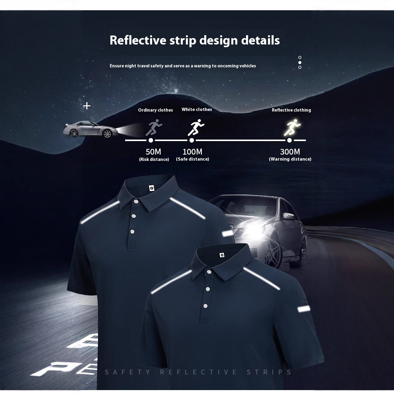 Ice Feeling Quick-drying Technology With Pencil Case Short Sleeves