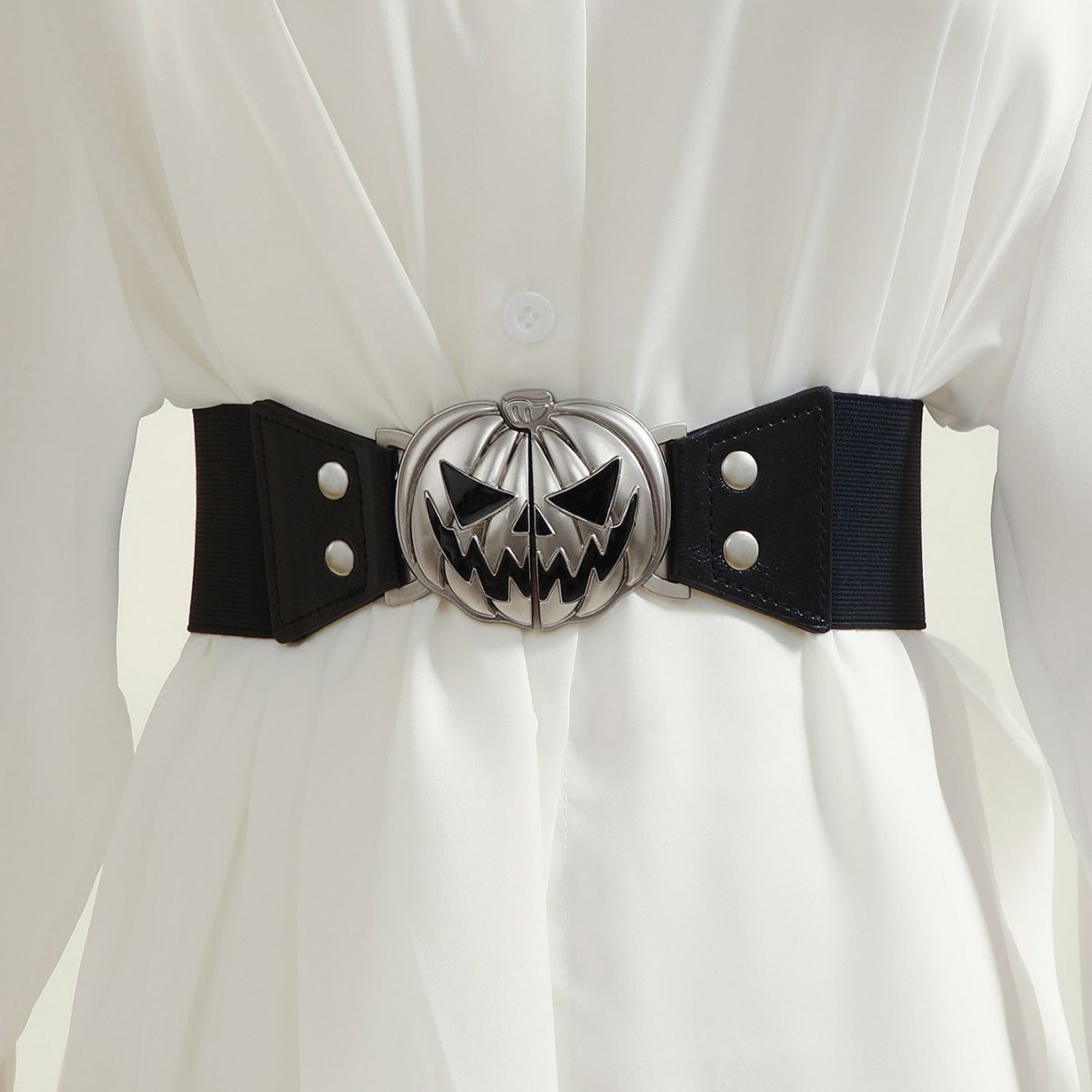 Fashionable, Versatile Pumpkin-head Alloy Buckle Belt