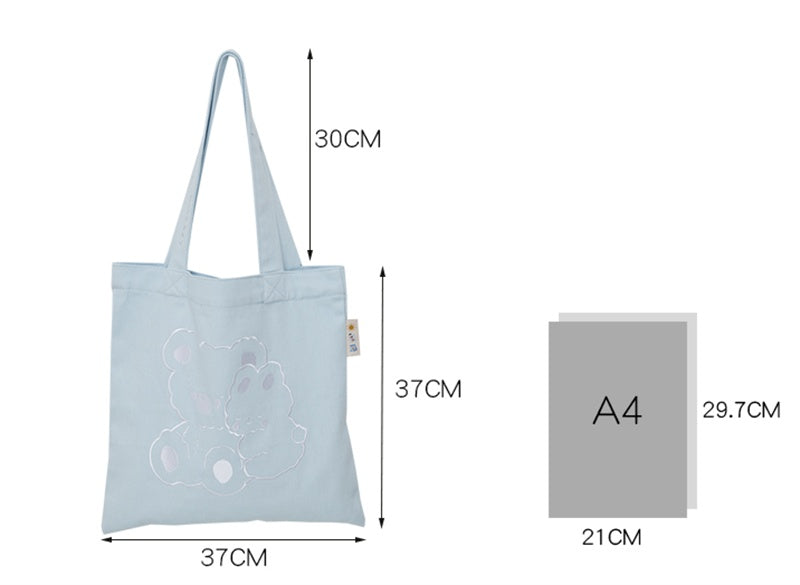 Women's Single Shoulder Portable Light Literary Cloth Bag