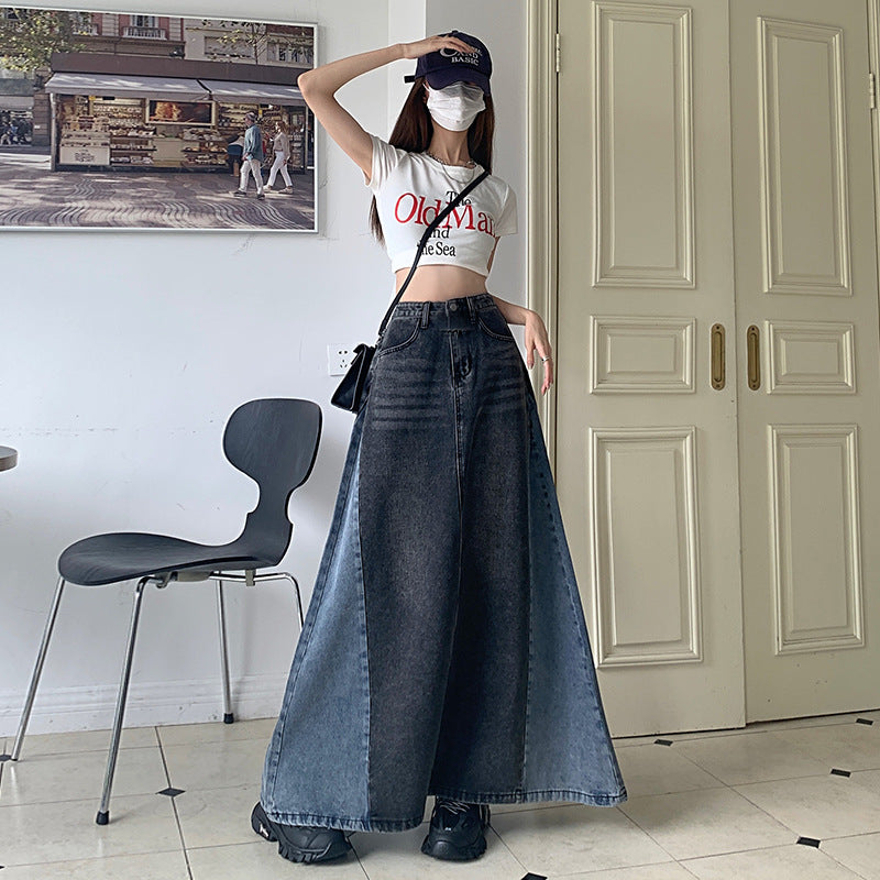 Slimming Versatile Mid-length A- Line Skirt
