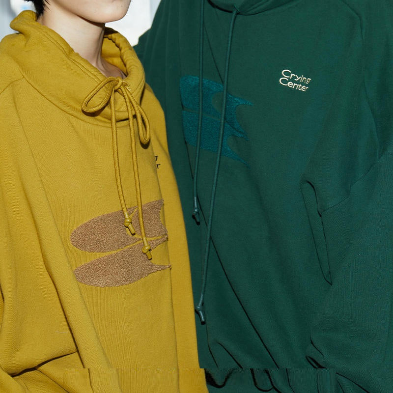 Unisex Casual Turtleneck Loose Drop Sweatshirt