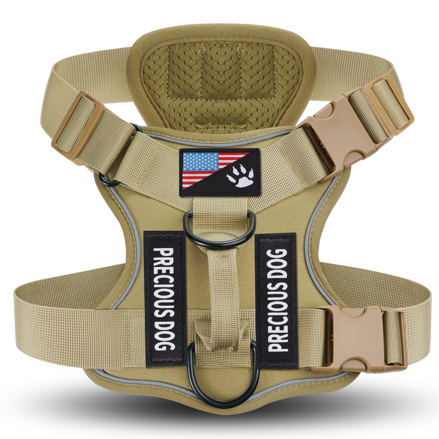 Large Dog Tactical Chest Strap Vest