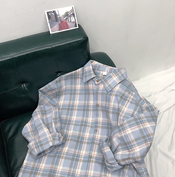 Shirt Men's Hong Kong Style Couple Coat