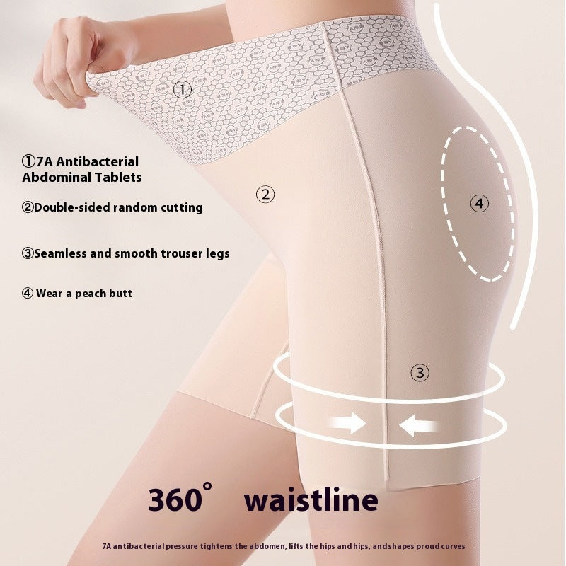 Antibacterial High Waist Belly Shaping Panties Female Hip Shaping