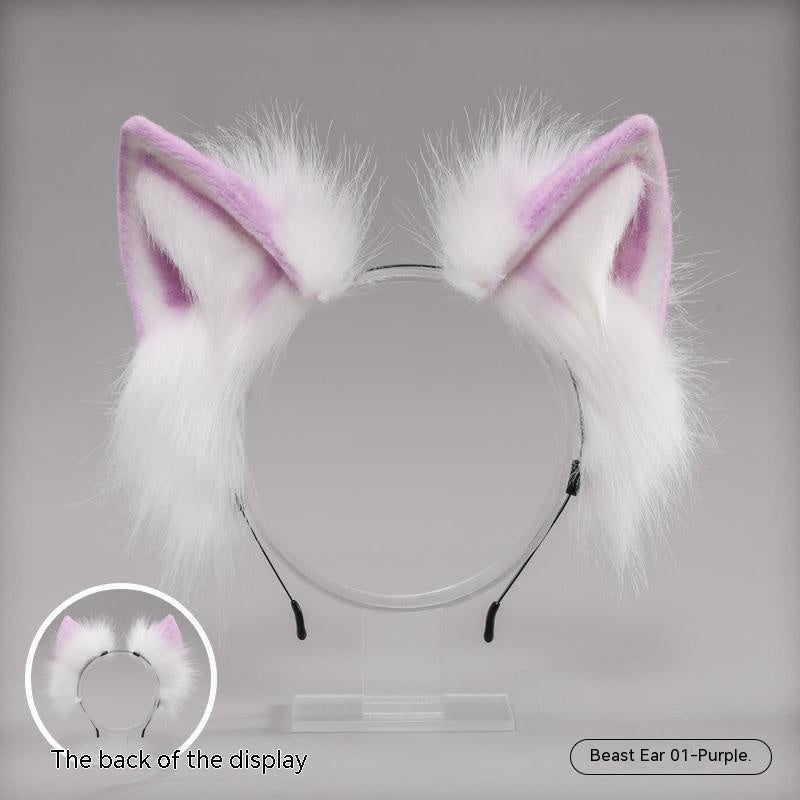 Ear Headband Handmade Cute Plush Lolita Accessories