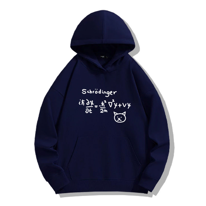 Schrodinger's Cat Hooded Pullover In Summer