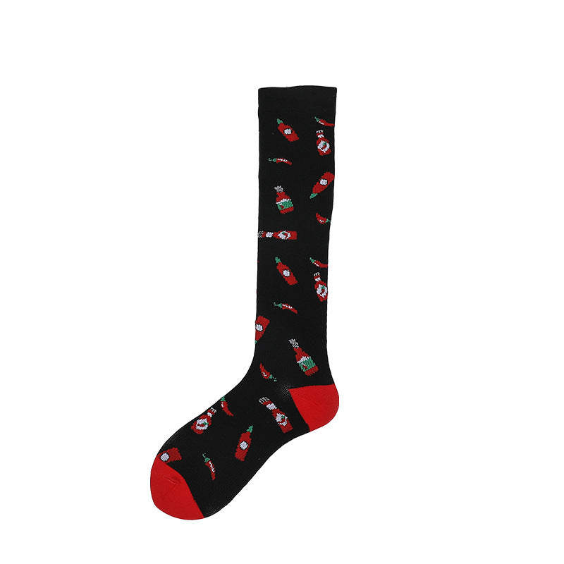 Autumn And Winter New Men's And Women's Tube Socks
