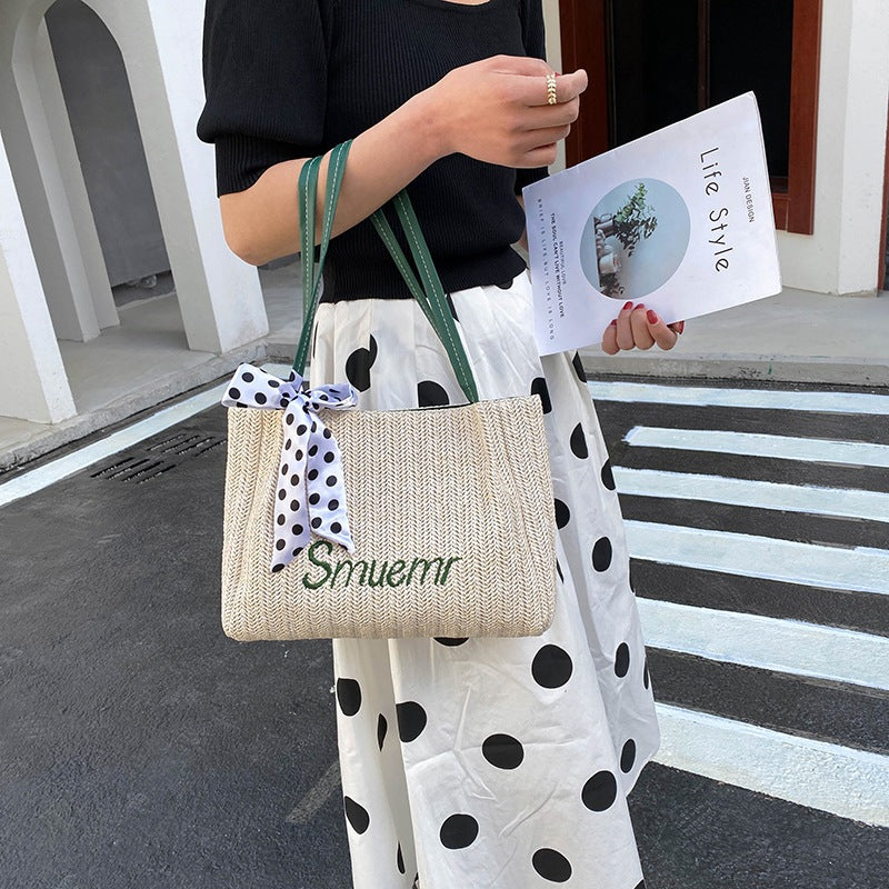 Korean Style Simple Shoulder Bag Trendy Fashion