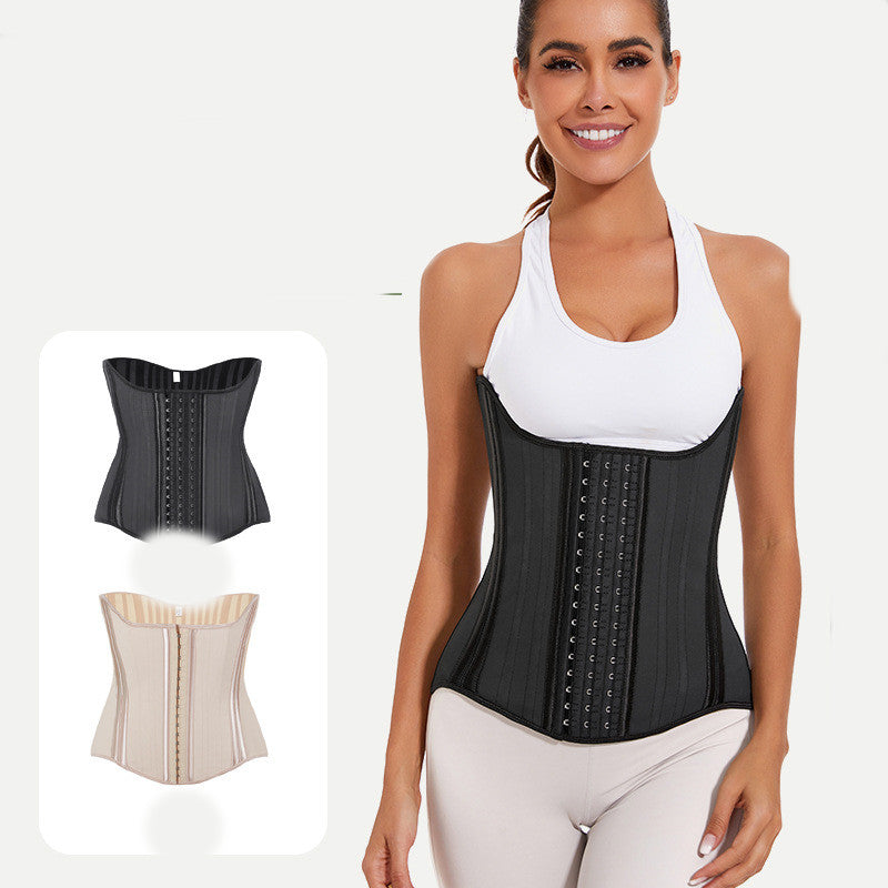 25 Steel Rib Latex Corset Shaping Artifact Lengthened