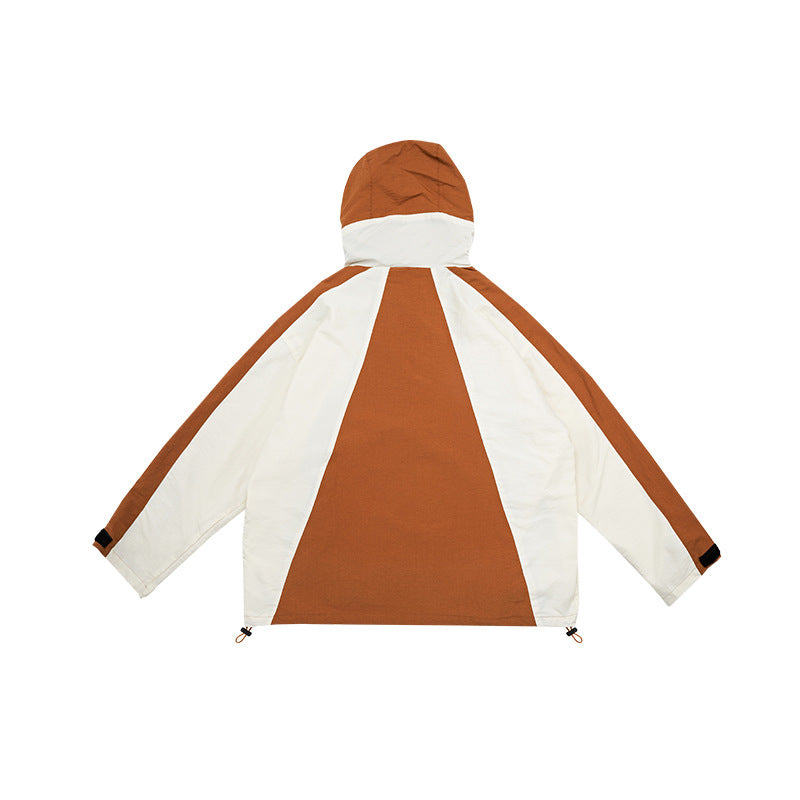 Men's Frock Outdoor Hooded Jacket
