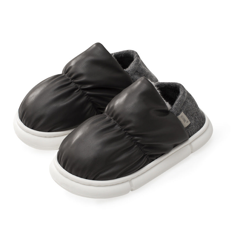 Thicken Warm Confinement Shoes Plush Slippers