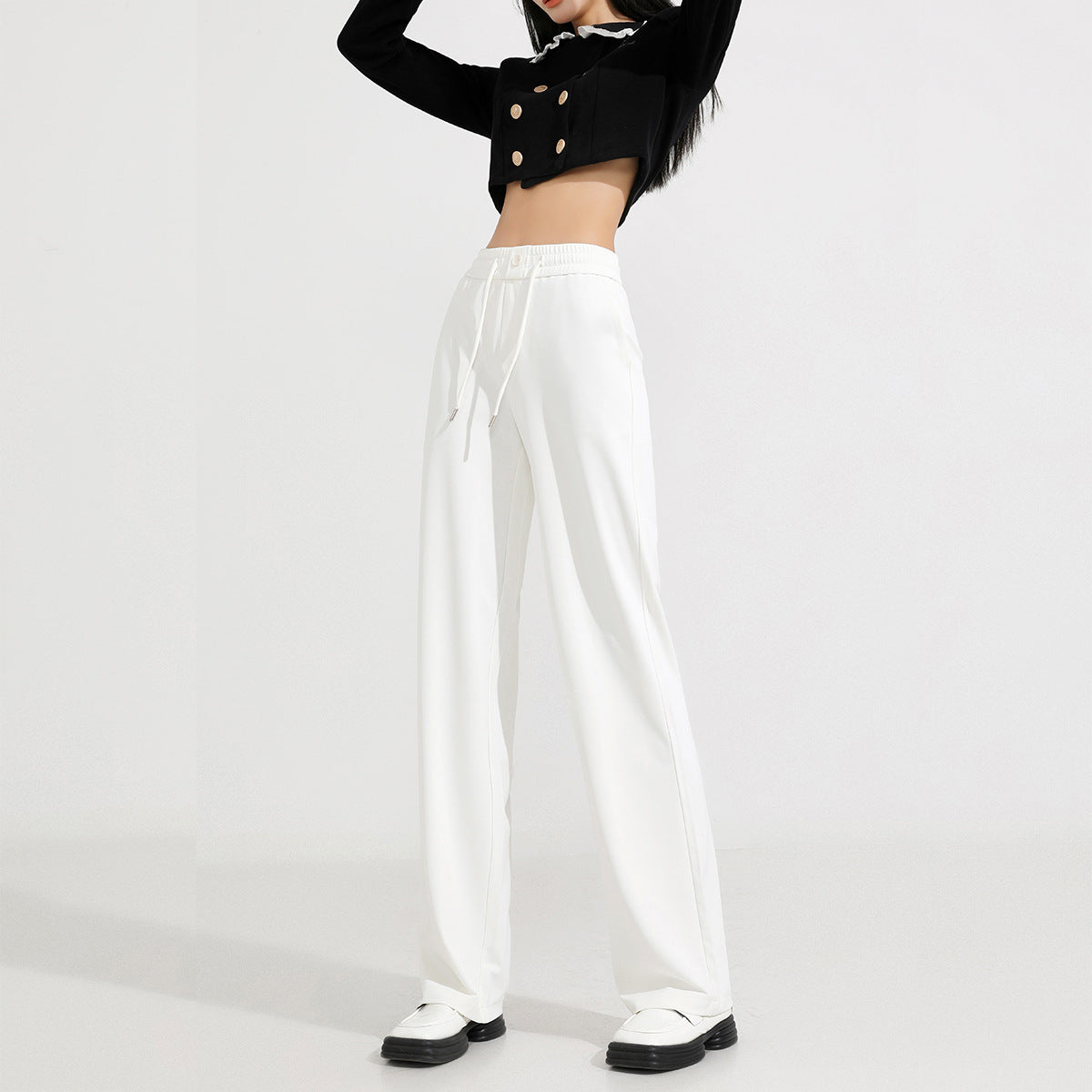 Cold Loose Drooping Straight Casual Wide-leg Pants