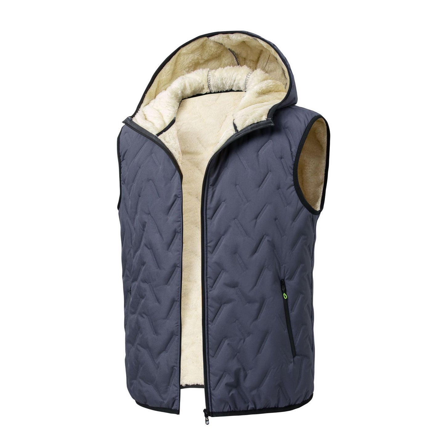 Men's Same Style Stand Collar Large Size Thickened Down Cotton Vest