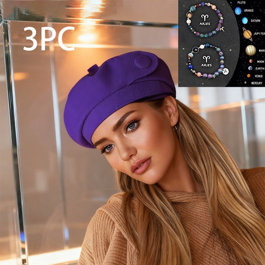 British-style Casual Painter Hat That Is Versatile And Can Show Off Your Face