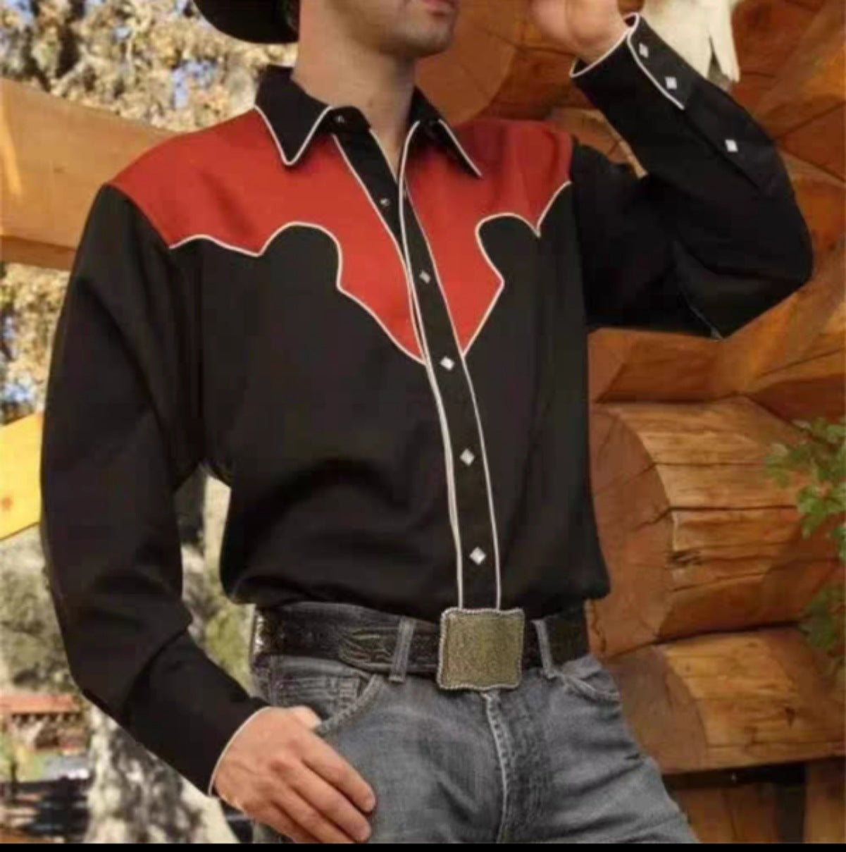 Mens Shirt With A Simple Relaxed Design