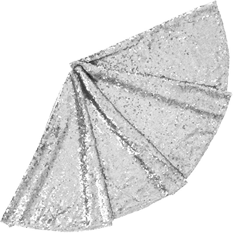 Polyester Golden Bottom Apron Decorative Sequins